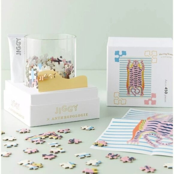 Anthropologie x Jiggy puzzle set "Morning Stretch - Picture 2 of 8